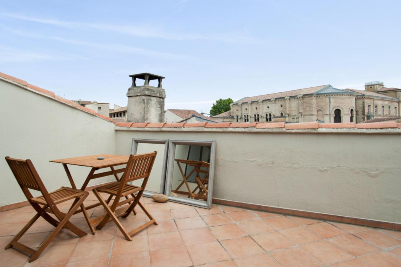 Charming And Large Duplex Flat With Beautiful Terrace In Avignon Exterior photo